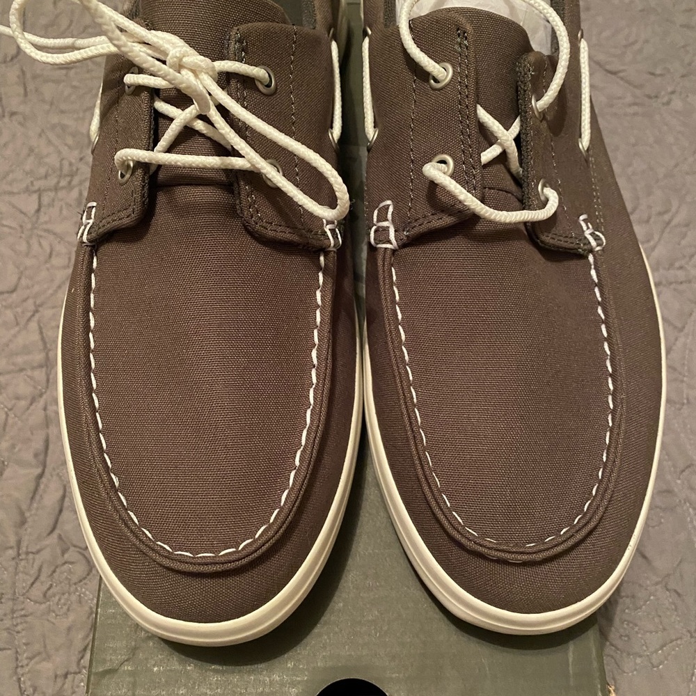 Timberland New Union Wharf mens canvas boat shoes